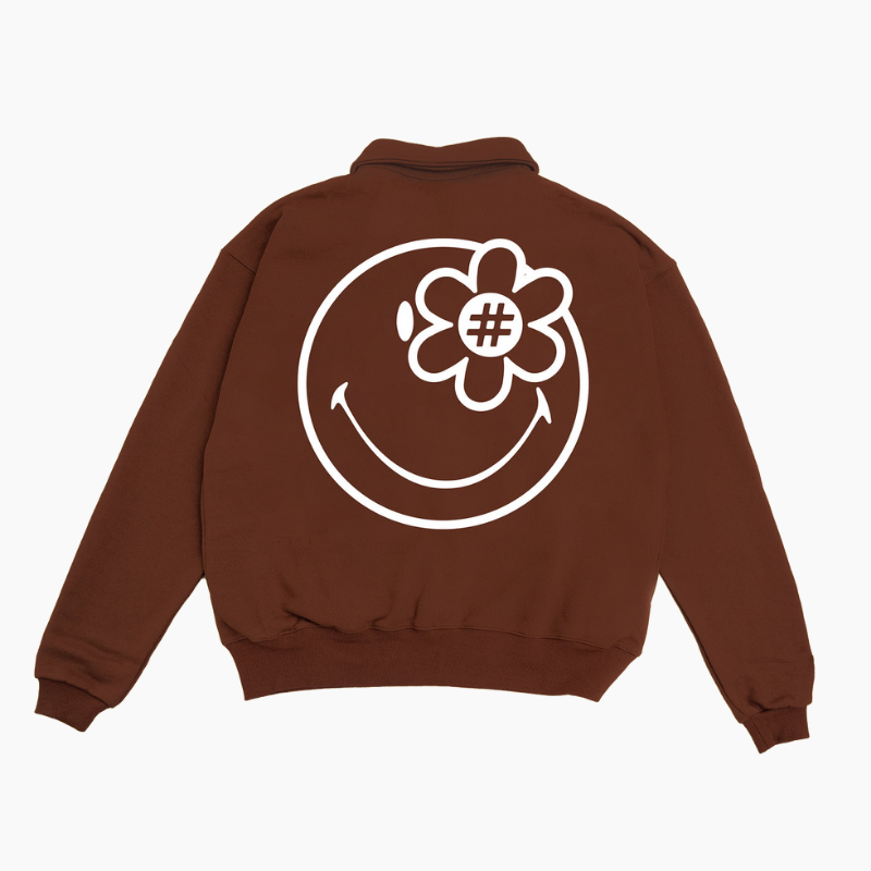 SMILEY ENCHANTING L/S POLO | BROWN