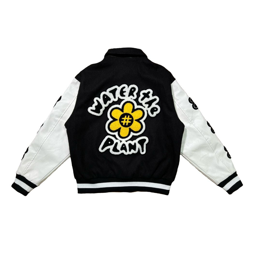 WTP "PANDA" Varsity Jacket | Black