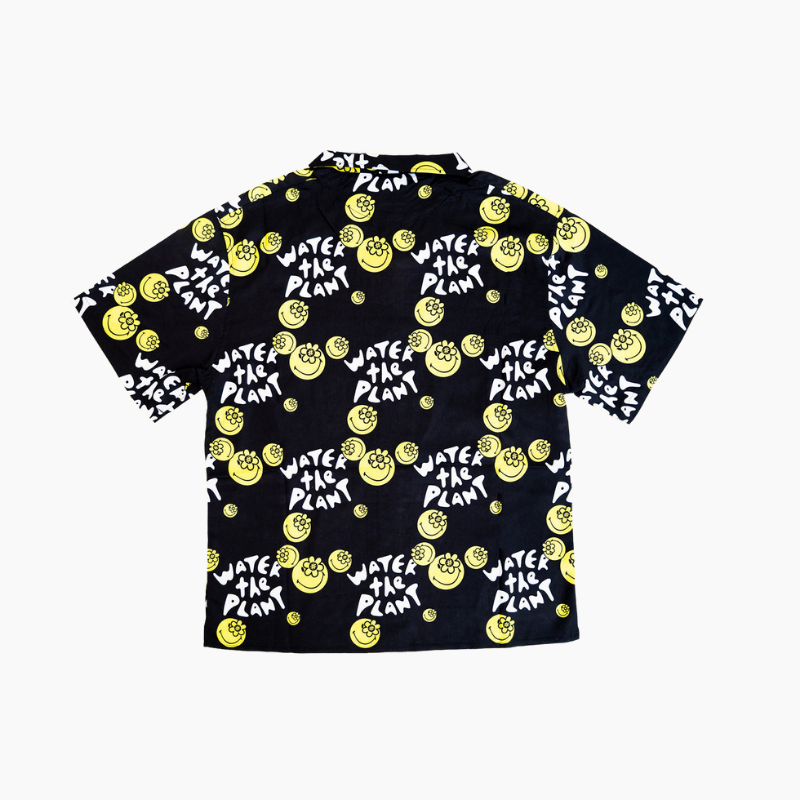 SMILEY SPARKLE SHIRT | BLACK