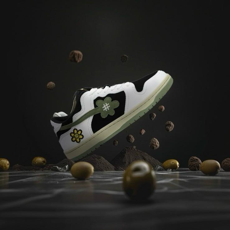 WTP "White Truffle" Kicks | Olive Green