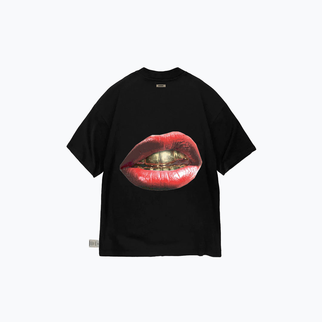 Gold Grillz Tshirt | Black – NERDUNIT INTERNATIONAL