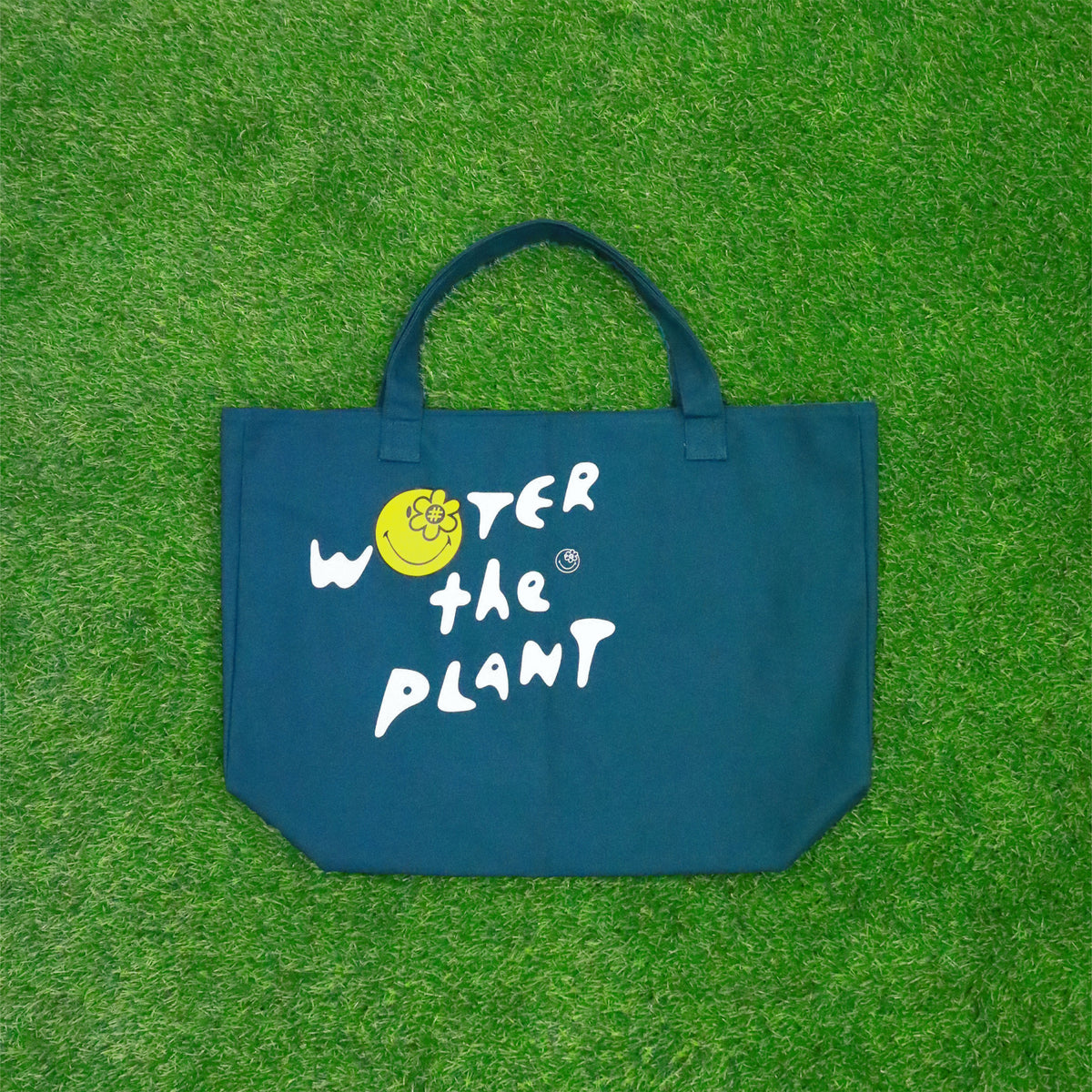 WTP Smiley® Tote Bag | Dark Green