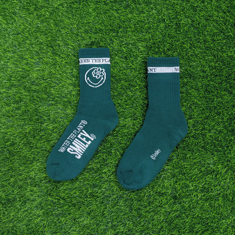 Smiley® Greens Socks | Dark Green