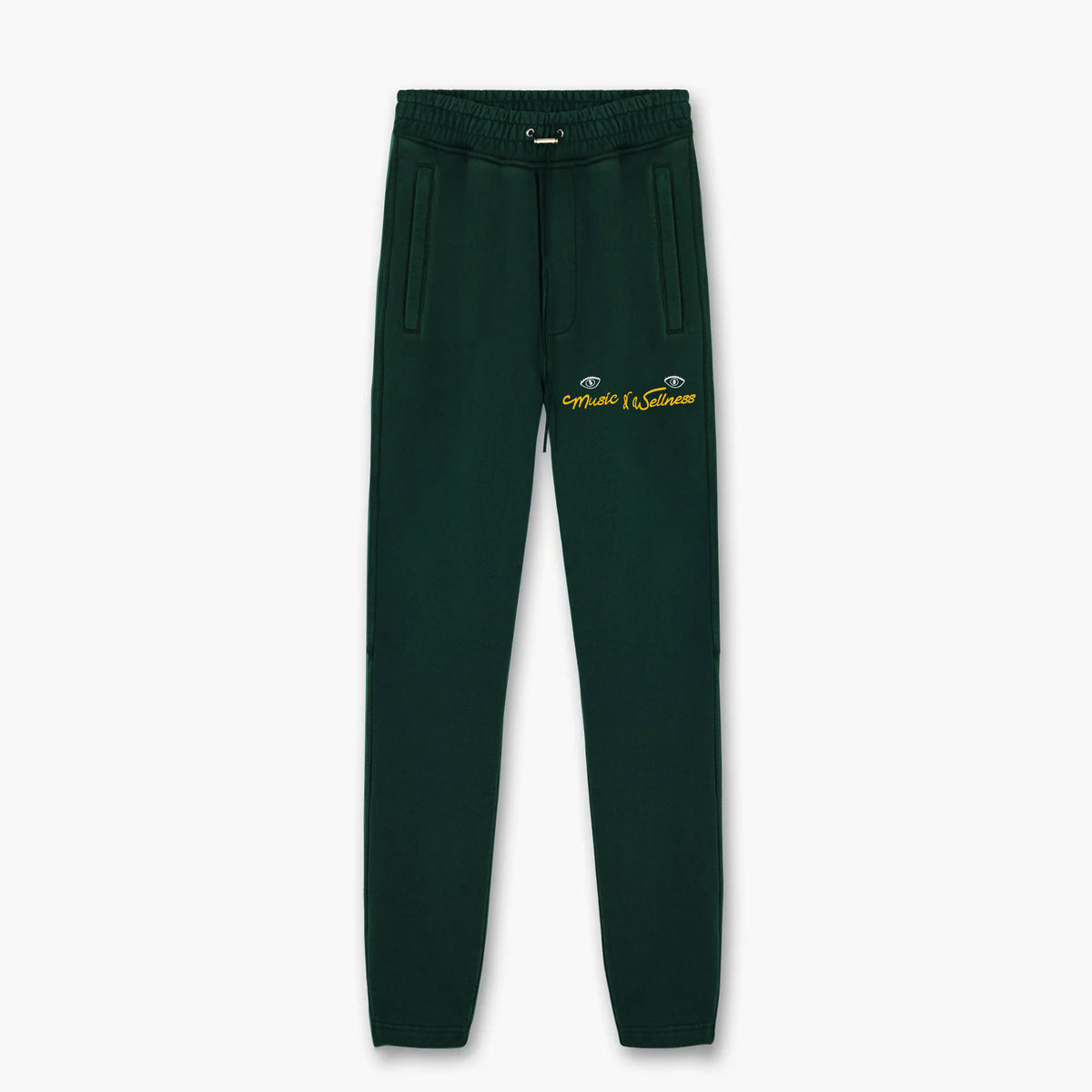 M&W Zipper Sweatpants | Dark Green
